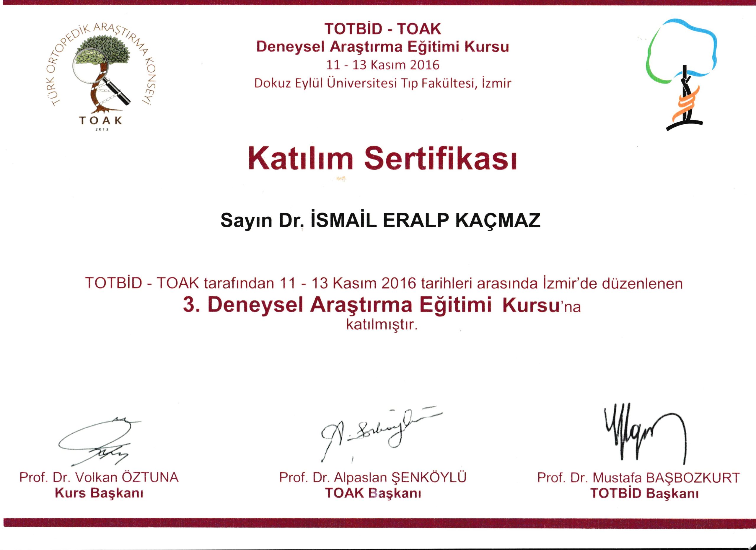 3. deneysel arastirma egitimi kursu scaled