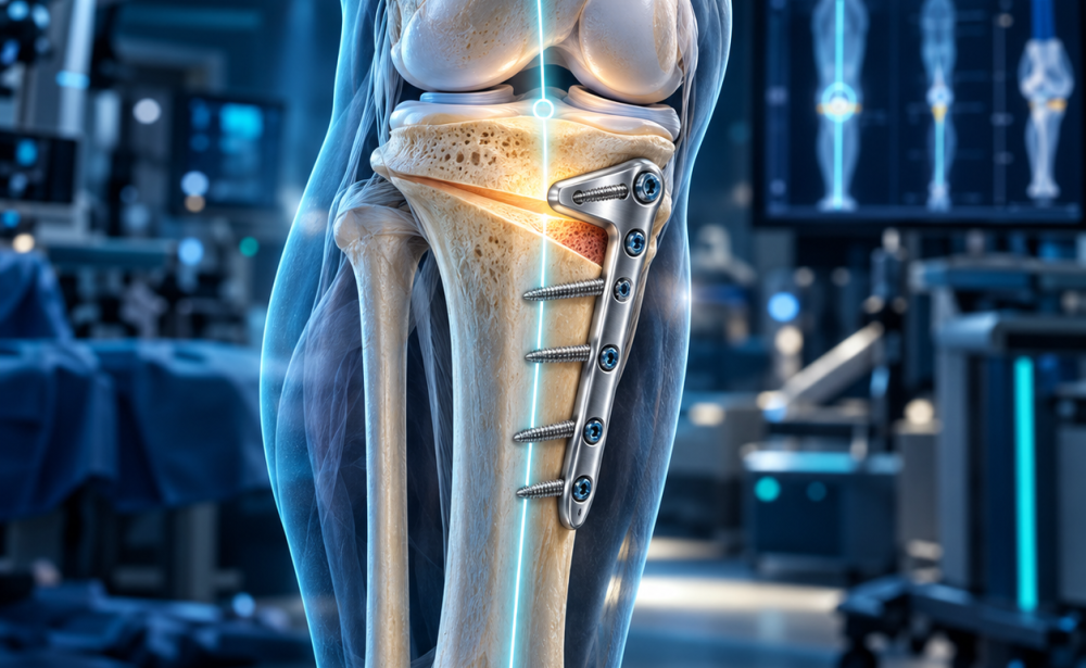 Eğri Bacakta Düzeltme Ameliyatı (Yüksek Tibial Osteotomi) 1 Yuksek Tibial Osteotomi