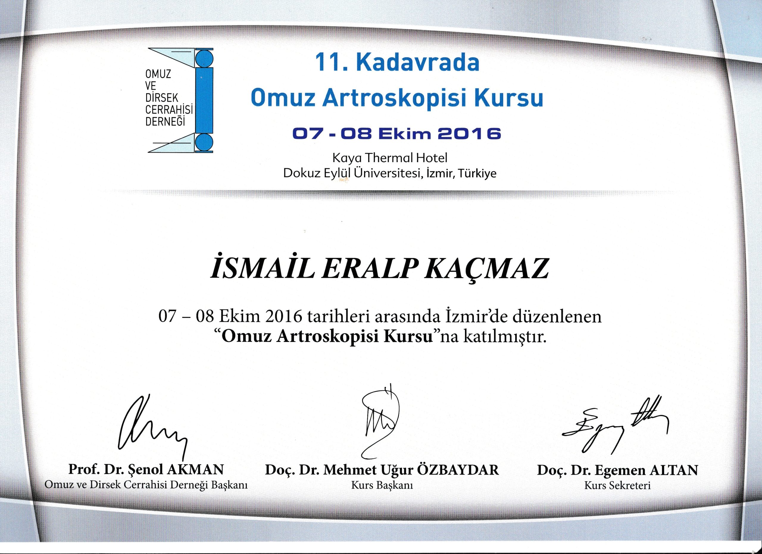 omuz artroskopi kursu scaled